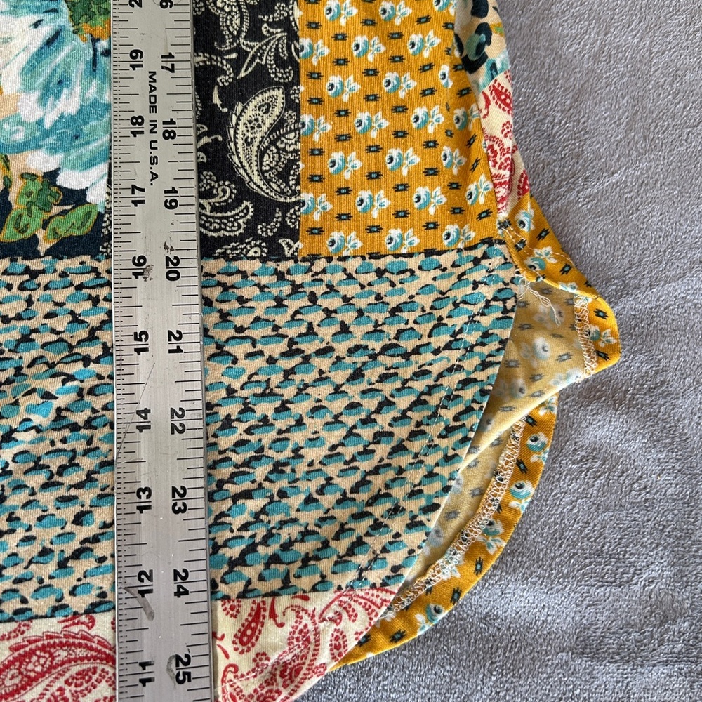 Multicolor patchwork paisley and floral print - Picture 8 of 10